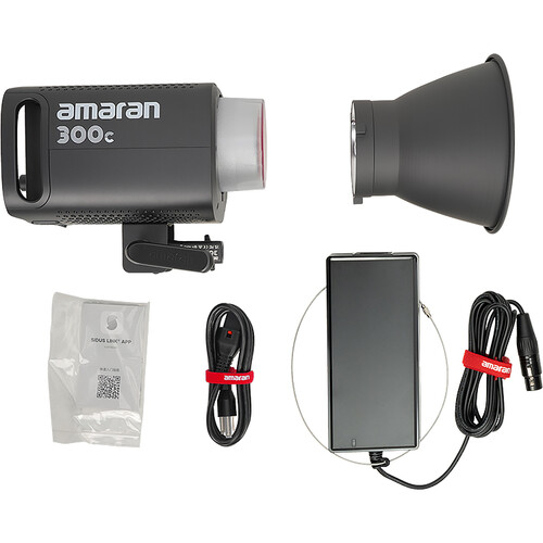 Amaran 300c RGB LED Monolight (Charcoal) - 8